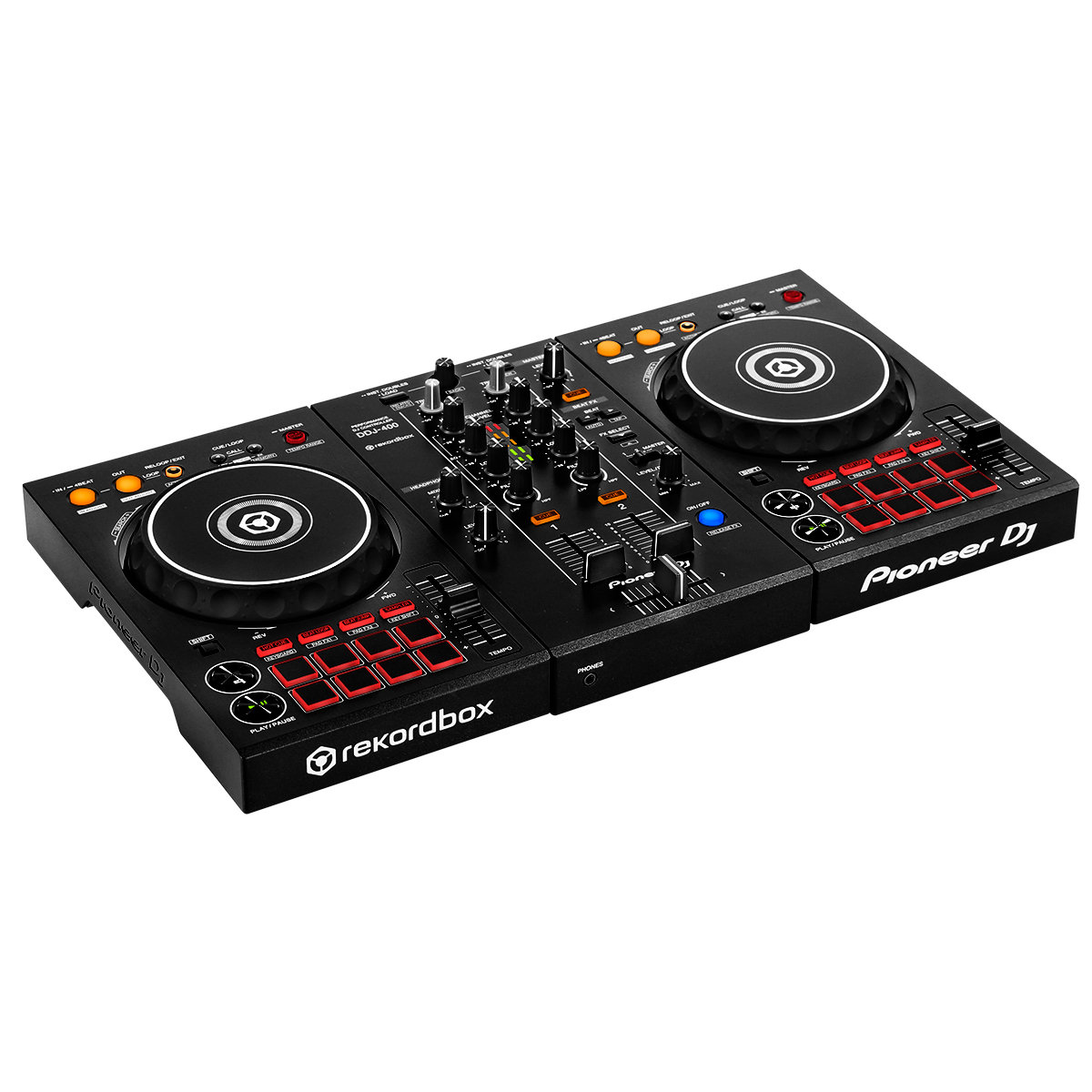 Pioneer DDJ-400 2 Channel PP DJ Controller for Rekordbox - Audio Corner