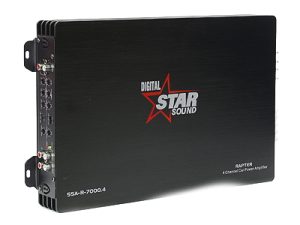 STARSOUND - SSA-R-7000,4 4CHANNEL AMPLIFIER