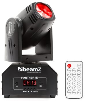 BEAMZ - PANTHER 15 POCKET BEAM LED MOVING HEAD