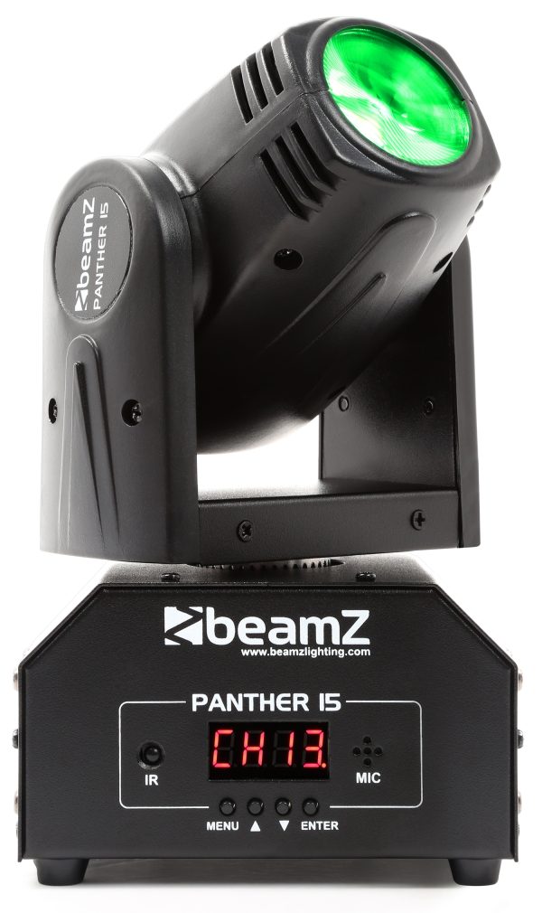 BEAMZ - PANTHER 15 POCKET BEAM LED MOVING HEAD - Image 3