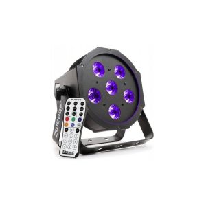 BEAMZ - BFP130 LED PAR 56 FLATPAR 6x 6W UV LEDs DMX IRC