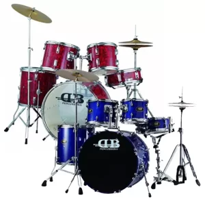 DB PERCUSSION 5 PIECE ACOUSTIC DRUMS