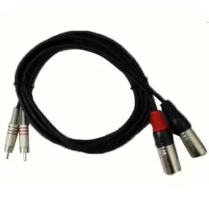 2XLR - 2RCA 1.8M CABHYB054