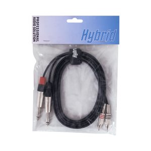 HYBRID - 2 JACK - 2 RCA - CABHYB041