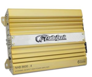 AUDIOBANK - NAB8600.4 4CHANNEL AMPLIFIER 6500W