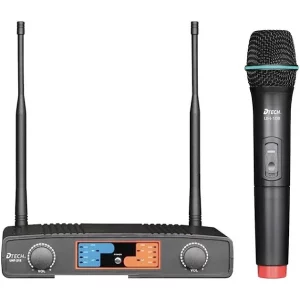 D-TECH UHF21E WIRELESS DUAL MICROPHONE